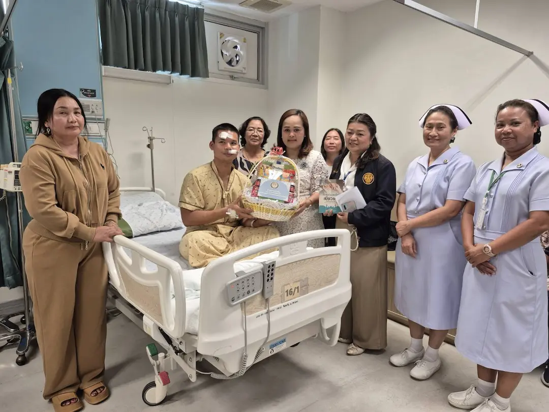 ศอ. บต  เยี่ยมผู้บาดเจ็บเหตุประทัดยักษ์บันนังสตา มอบกำลังใจ&ndash;ชี้แจงสิทธิเยียวยา