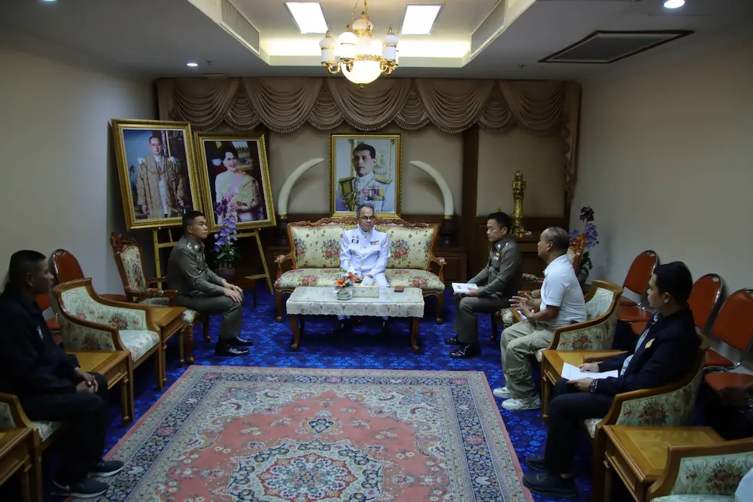 ผู้บังคับการตำรวจภูธรจังหวัดยะลาพร้อมคณะ เข้าพบผู้ว่าฯ  เดินหน้าขับเคลื่อนโครงการตำบลยั่งยืนเพื่อแก้ไขปัญหายาเสพติแบบครบวงจร