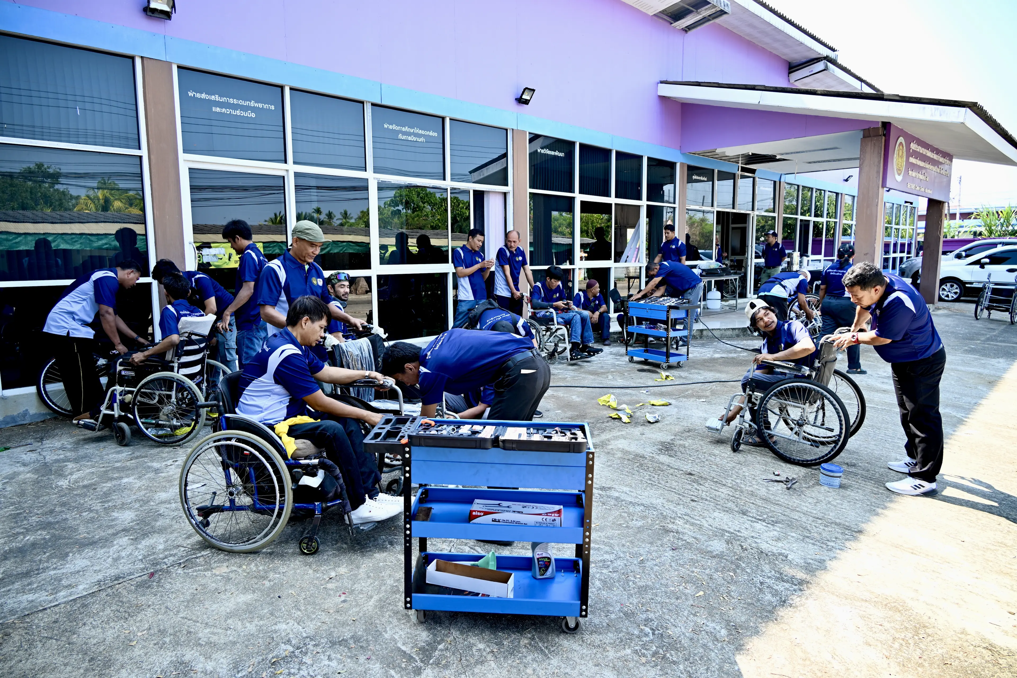เติมทักษะ "ช่างกายอุปกรณ์" หนุนซ่อม-สร้าง-ดัดแปลง ช่วยผู้พิการในพื้นที่
