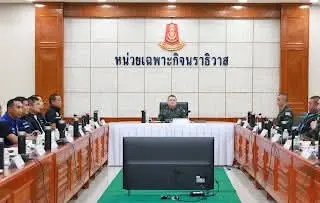 ผอ. ส่วนพัฒนายุทธศาสตร์ กอ.รมน.ภาค 4 สน. ลงพื้นที่นราธิวาส ผลักดัน IWG เชื่อมโยงการบูรณาการ มุ่งสร้างสันติสุขชายแดนใต้ 