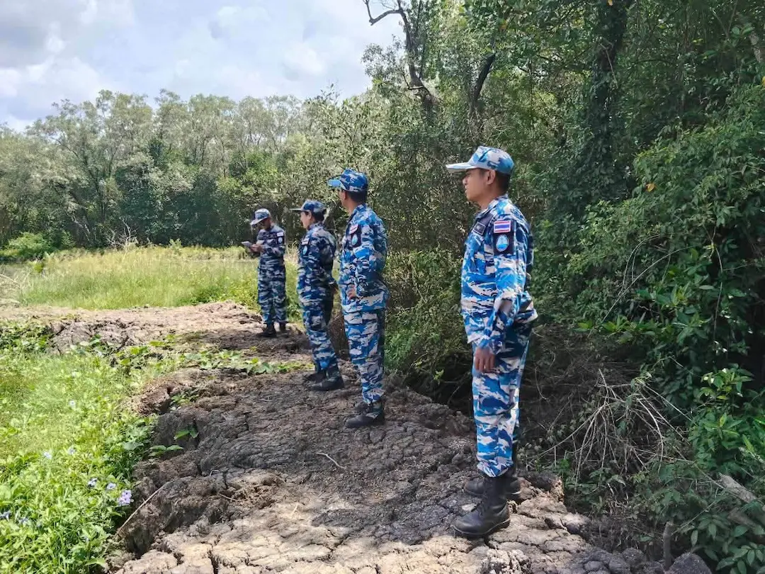 สำนักงานทรัพยากรทางทะเลและชายฝั่งที่ 7 ใช้ระบบ Smart Mangrove Patrol ลาดตระเวนเฝ้าระวังป่าชายเลน อ.หาดสำราญ จ.ตรัง