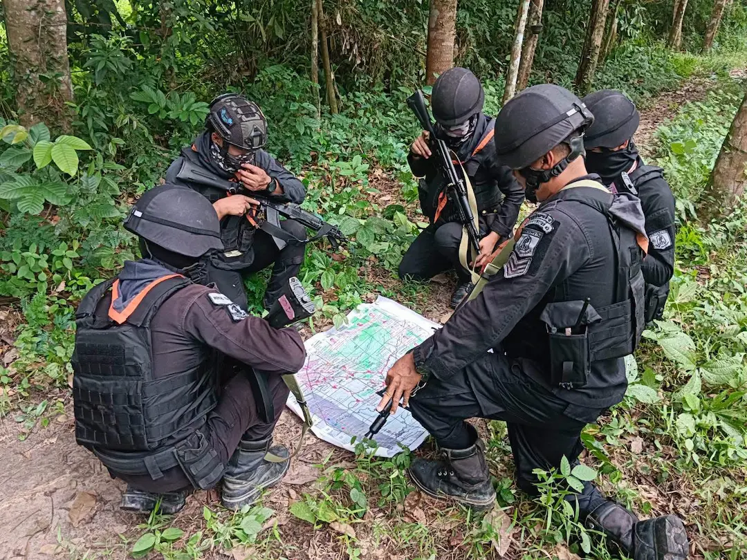 หน่วยเฉพาะกิจกรมทหารพรานที่ 46 ยกระดับมาตรการรักษาความปลอดภัยพื้นที่จังหวัดนราธิวาส  เดินหน้าภารกิจเชิงรุกสร้างความเชื่อมั่นประชาชน