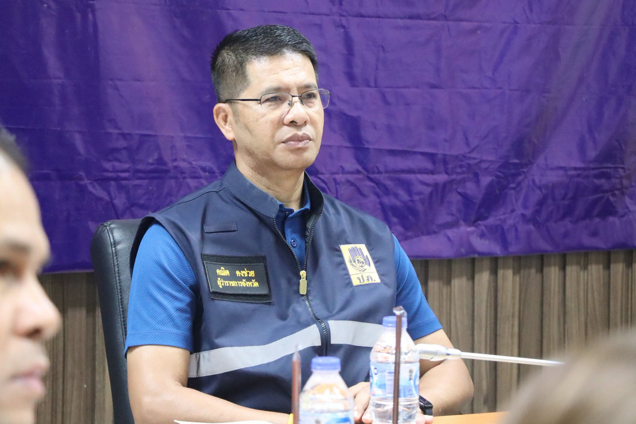 ผู้ว่าฯ สตูล ร่วมประชุม บกปภ.ช. ติดตามสถานการณ์อุทกภัย ย้ำเตรียมพร้อมรับมือฝนตกหนักช่วง 4&ndash;5 ต.ค. 69