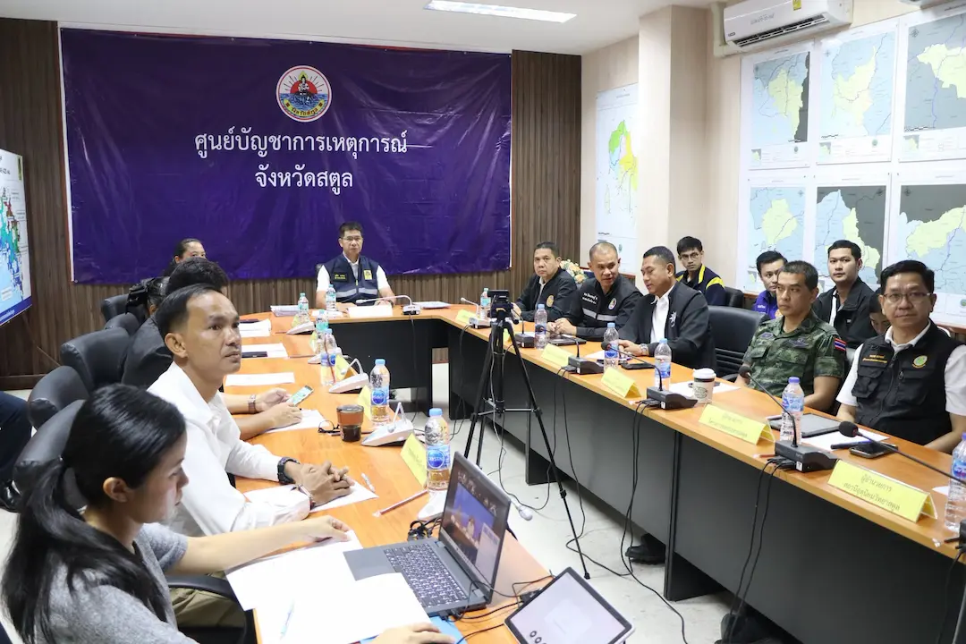 ผู้ว่าฯ สตูล ร่วมประชุม บกปภ.ช. ติดตามสถานการณ์อุทกภัยทั่วประเทศ ย้ำภาคใต้เตรียมพร้อมรับมือฝนตกหนัก 4&ndash;14 ต.ค. 69