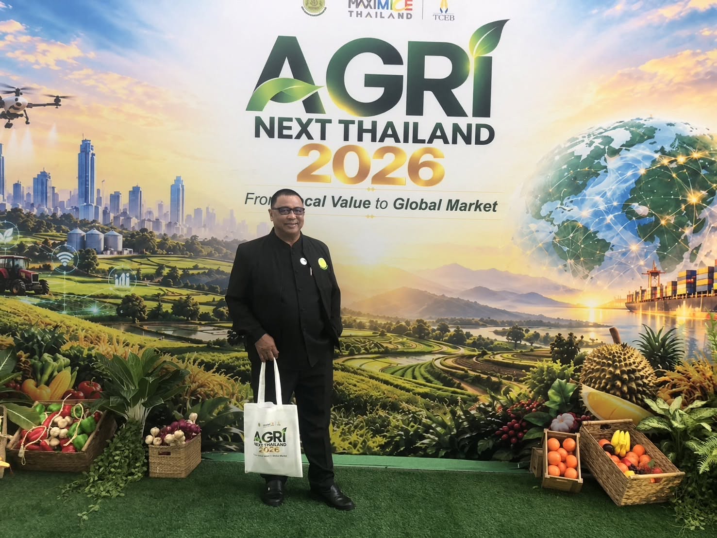 ประธานสภาเกษตรกรจังหวัดตรัง  เข้าร่วมโครงการ "ยกระดับเกษตรไทยสร้างมูลค่าตลาดโลก Agri Next Thailand 2026 ภายใต้แนวคิด"Local Value Global Market"